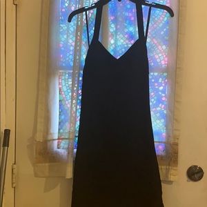 Black Halter top Dress